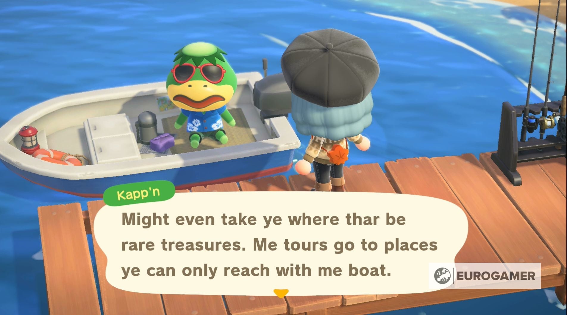Animal Crossing Kapp'n's Boat Tours Where to find Kapp'n's Boat Tours